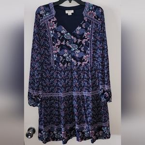 Style & Co Floral Mini Dress